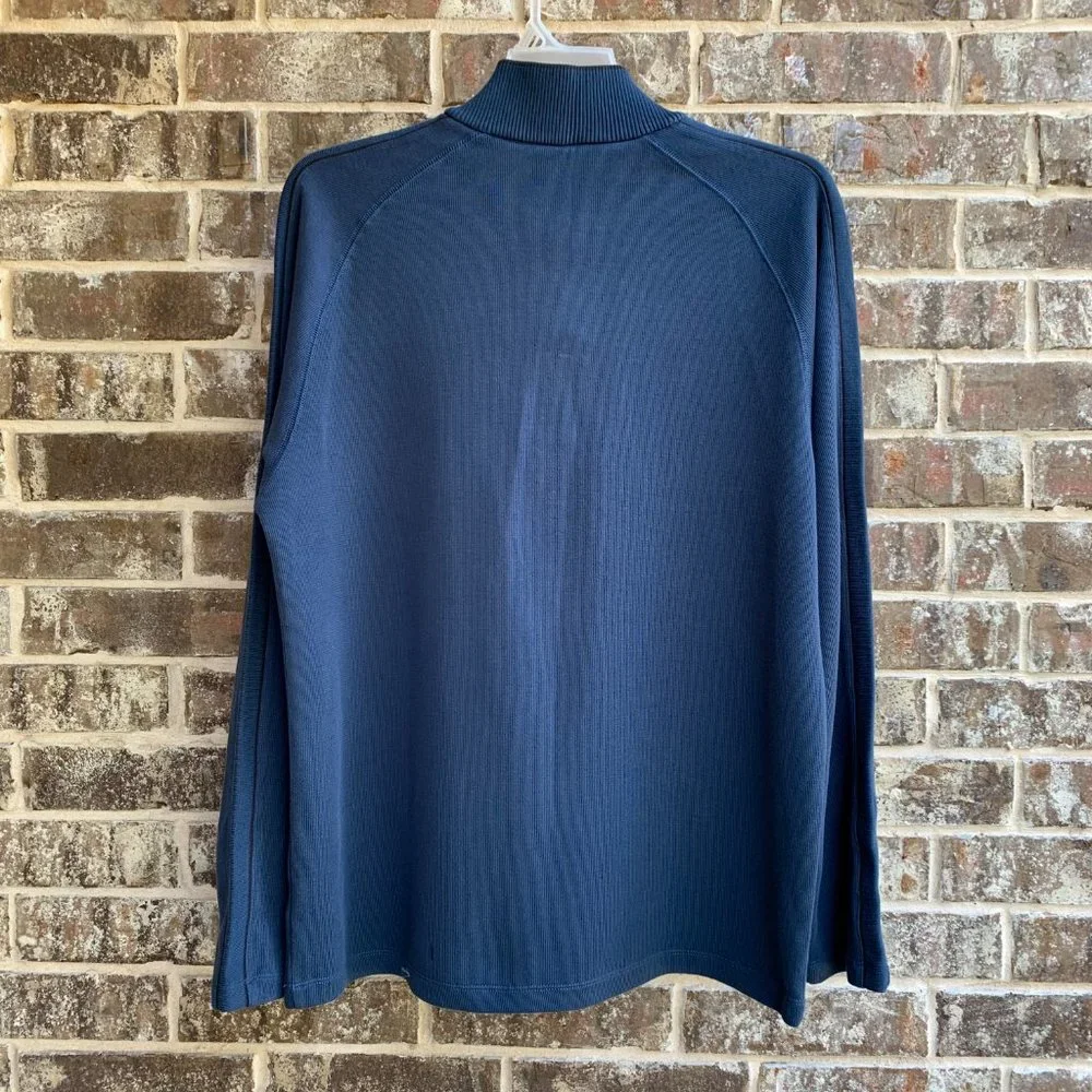 Hathaway Men's Ribbed Knit Mock Neck Sweater